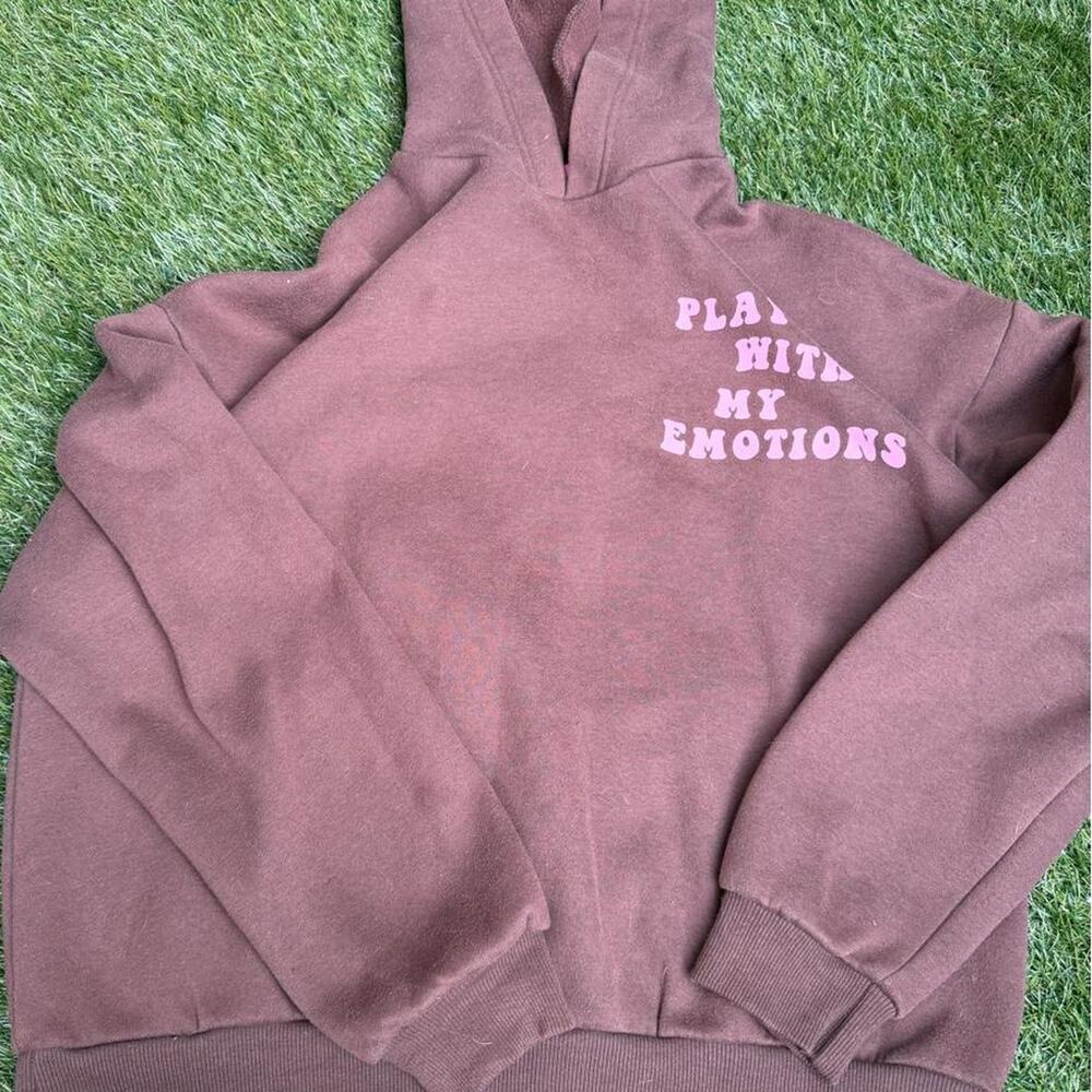 Edikted brown hoodie